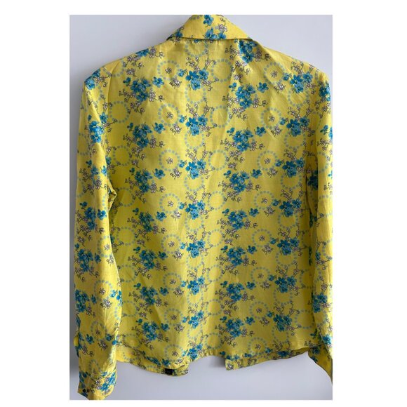 Versus Gianni Versace Ittierre Silk Blouse - Picture 2 of 7